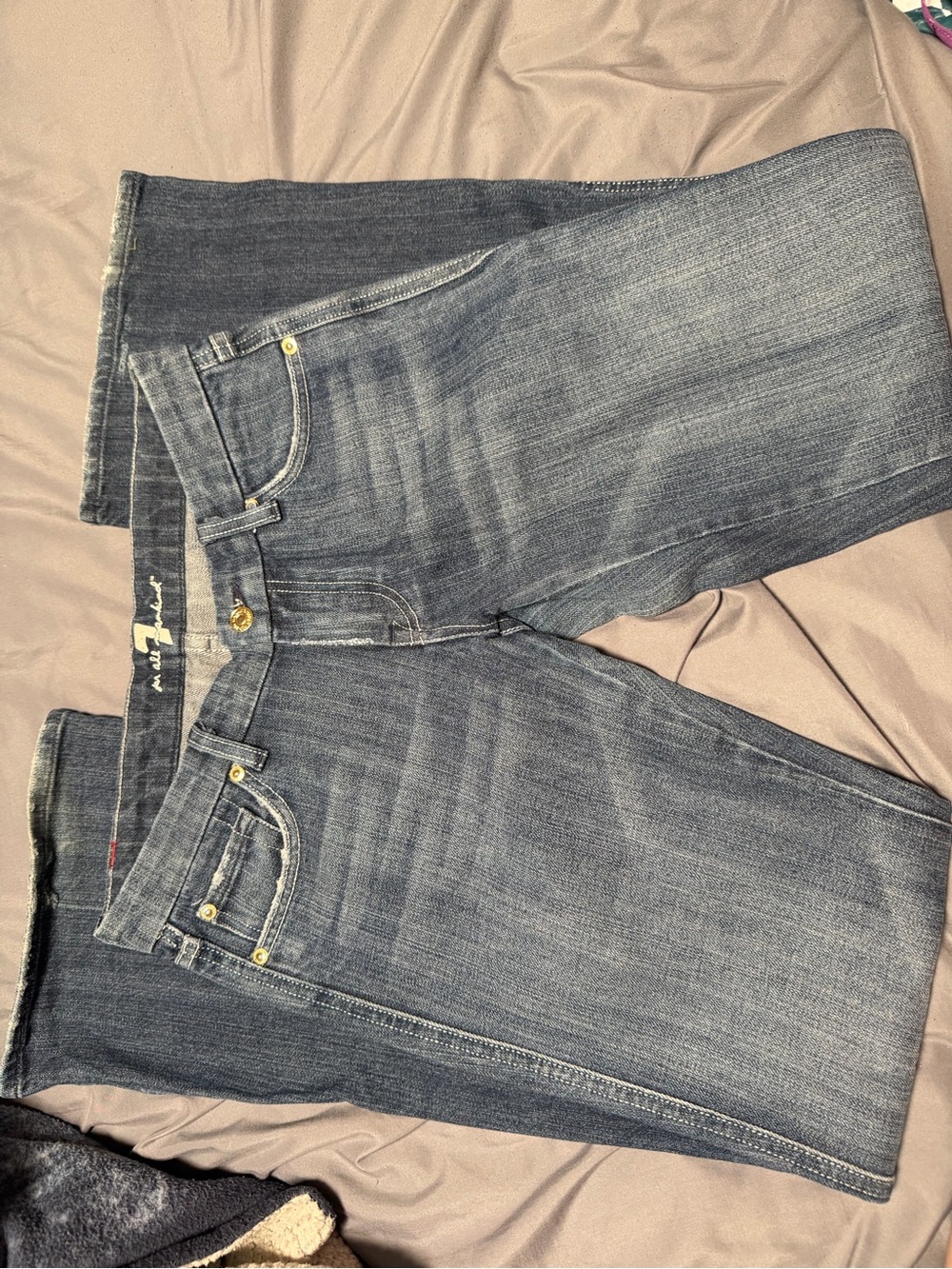 Classic Women's Midwash Blue Jeans 7 for all mankind